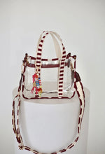 Load image into Gallery viewer, Poppy &amp; Pine Clear Stadium Bag
