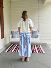 Load image into Gallery viewer, ALL OF THE TIME PANTS - BLUE/WHT
