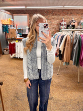 Load image into Gallery viewer, STUCK WITH YOU VEST - DENIM
