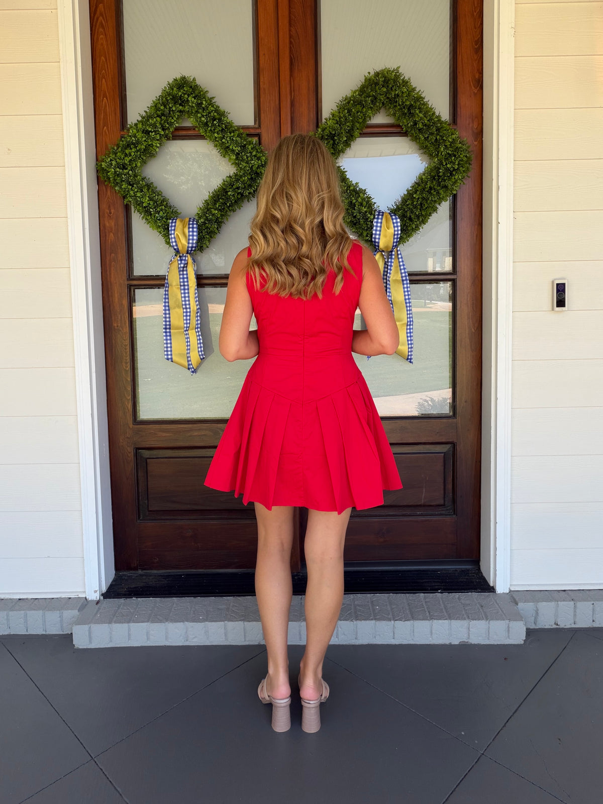 COMPLETELY SET DRESS - RED