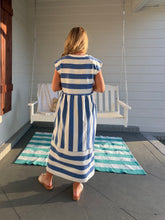 Load image into Gallery viewer, TRY YOUR BEST DRESS - BLUE STRIPE
