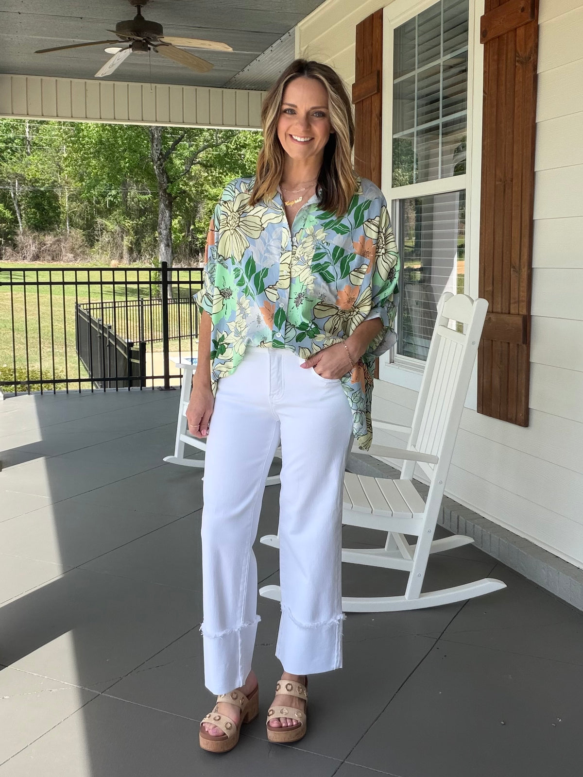 COUNTING ON YOU JEANS - WHITE
