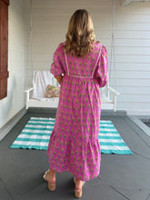 Load image into Gallery viewer, GOOD AS GONE DRESS - MAGENTA
