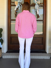 Load image into Gallery viewer, ITS OVER FOR ME TOP - PINK STRIPE
