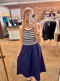 HURTS TO MUCH DRESS - NAVY