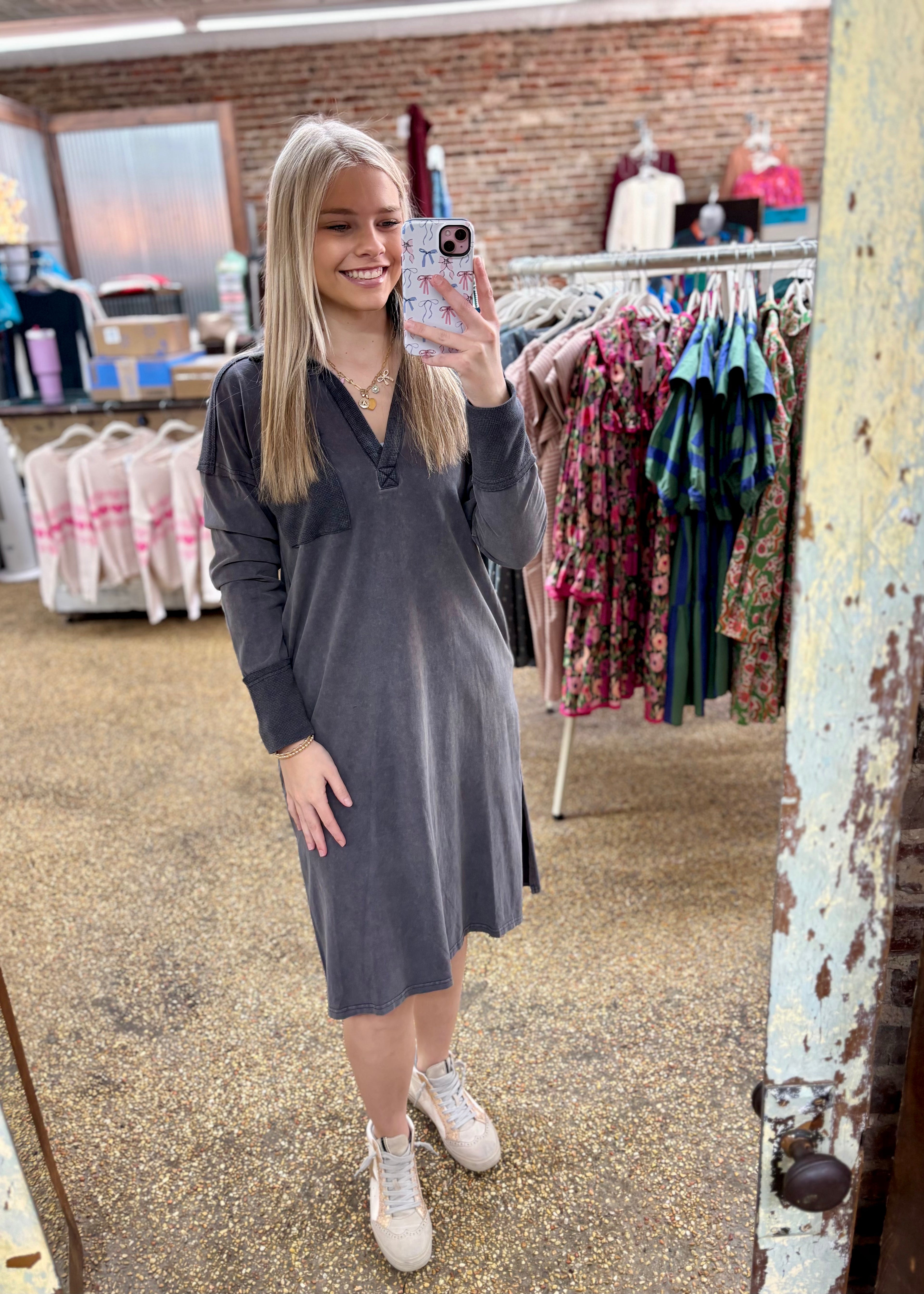 THE ONE YOU WANT DRESS - NAVY