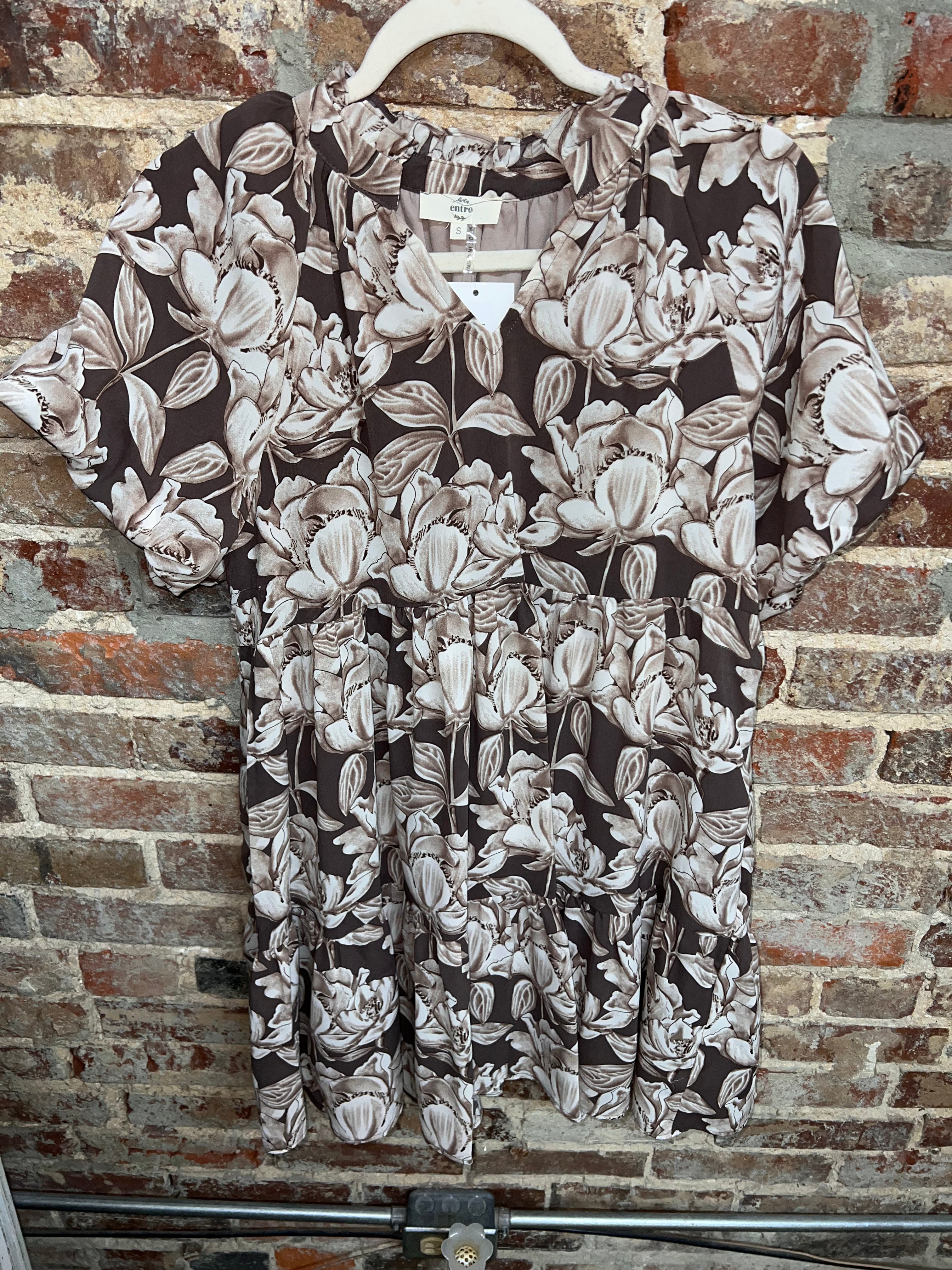 UNTIL THE VERY END DRESS - MOCHA