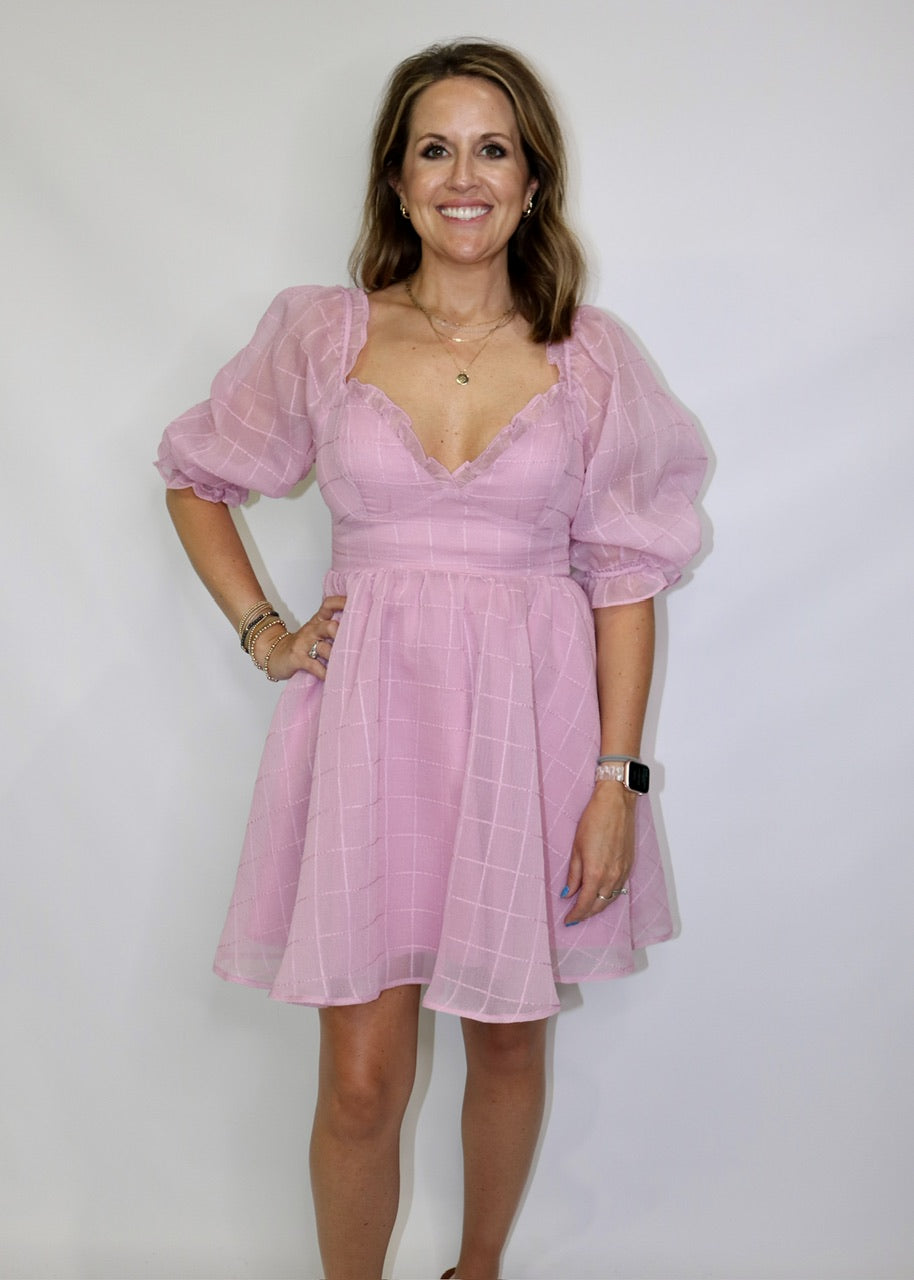 AGREE TO GO DRESS - ORCHID
