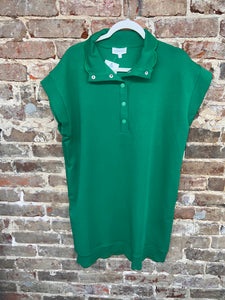 WHATEVER YOU NEED DRESS - GREEN
