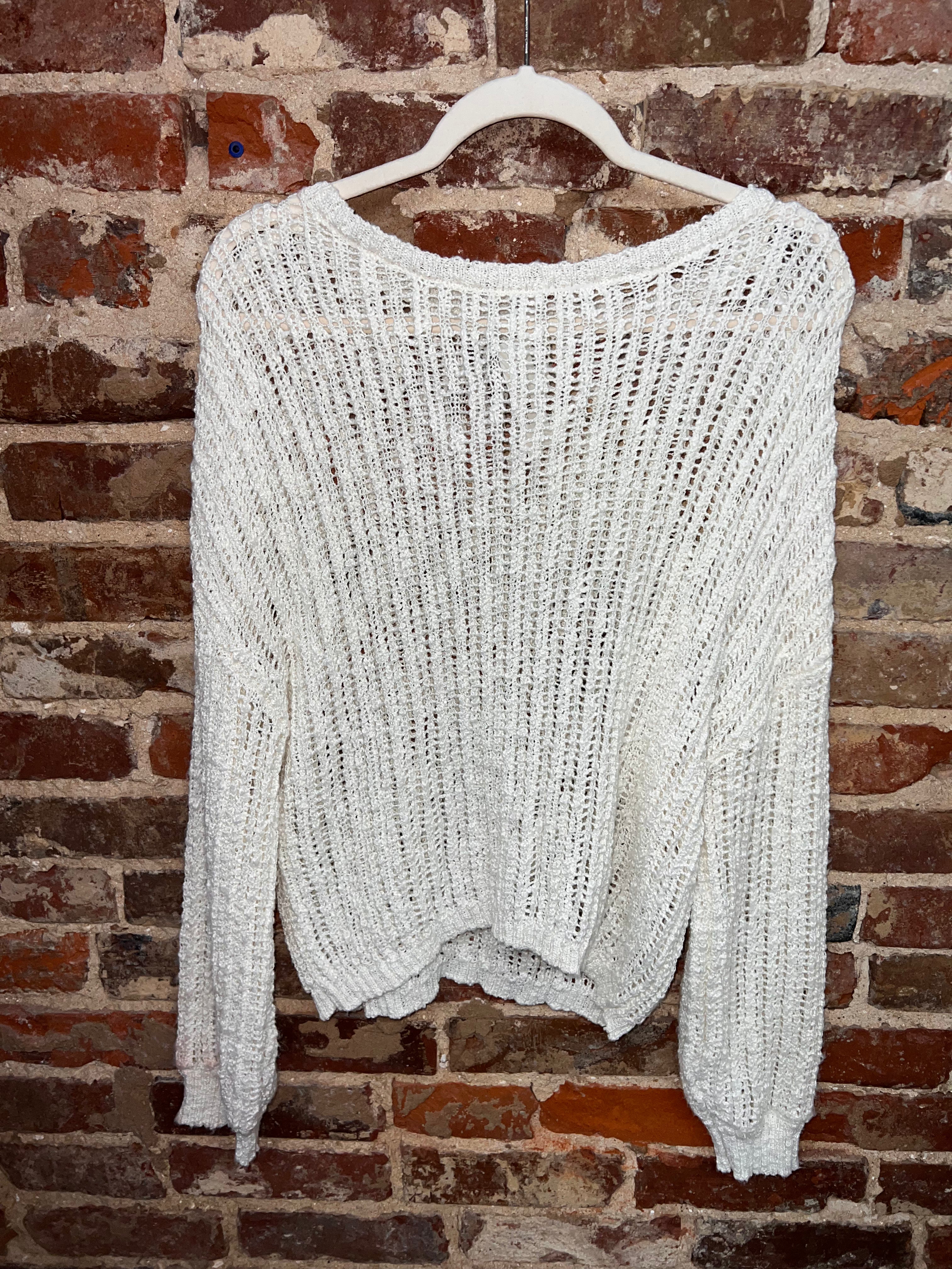 IN THE NICK OF TIME TOP - IVORY