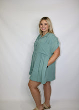 Load image into Gallery viewer, THE ALMOST MAYBE DRESS/TUNIC - TEAL
