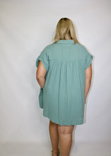 Load image into Gallery viewer, THE ALMOST MAYBE DRESS/TUNIC - TEAL
