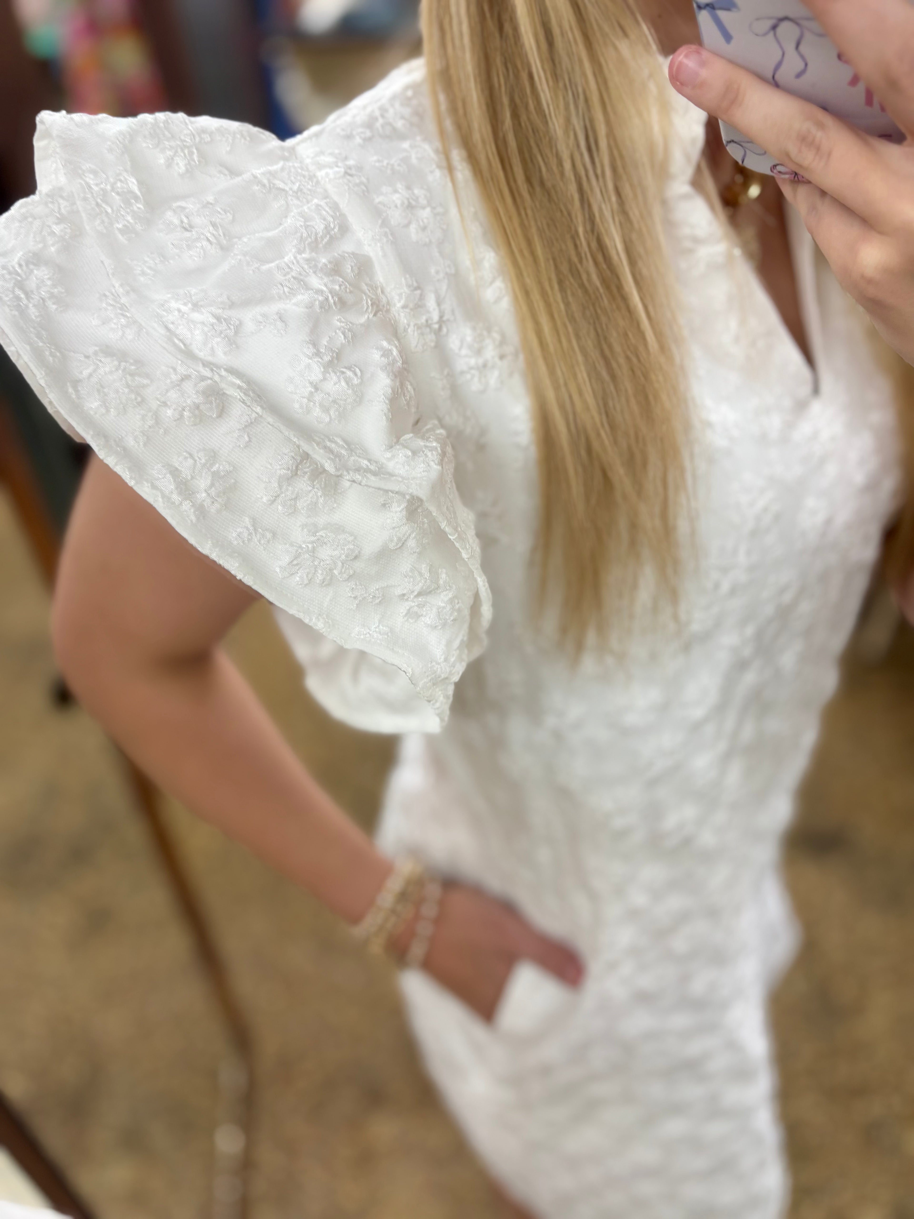 SEE YA THEN DRESS - WHITE