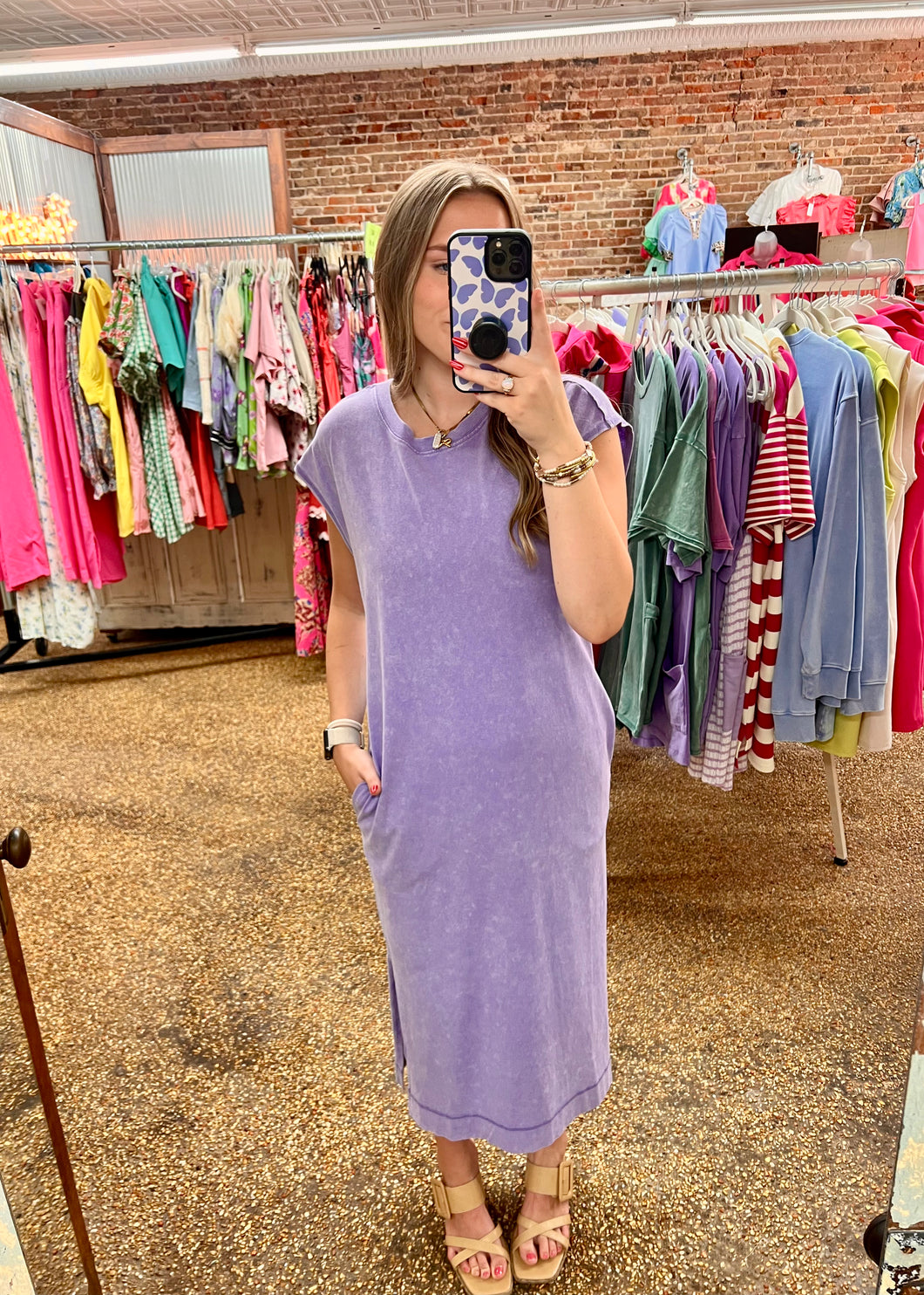 WILL THERE BE A WAY DRESS - PURPLE
