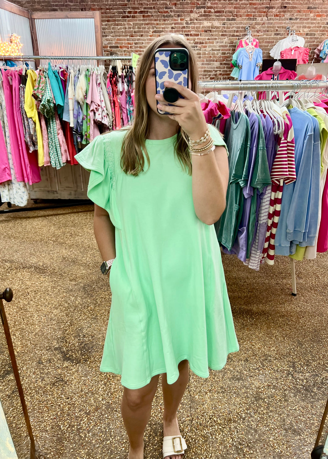 BELIEVE IT OR NOT DRESS - MINT