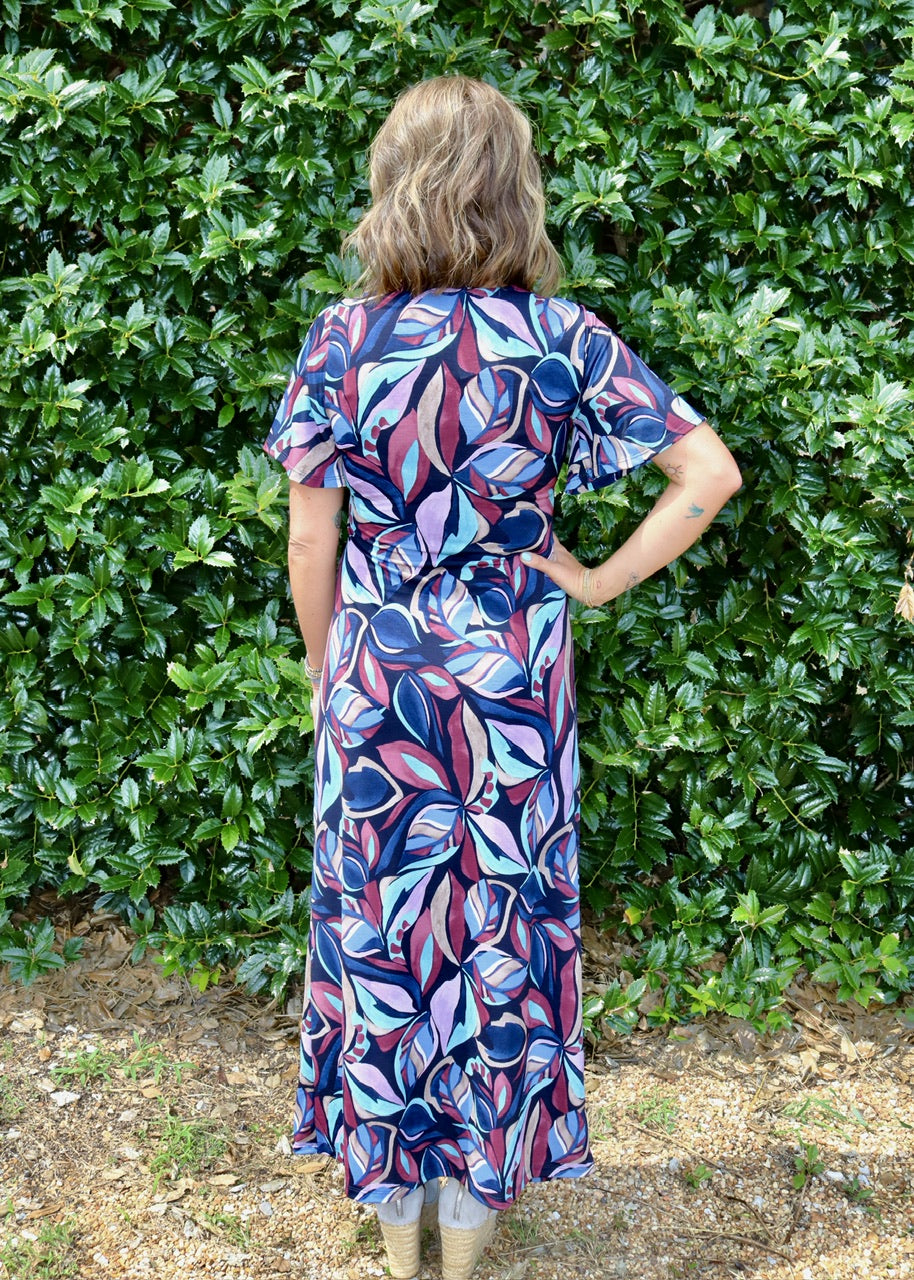 COME BACK FOR MORE DRESS - NAVY