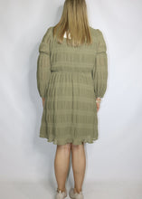 Load image into Gallery viewer, MAKE ME SMILE DRESS - OLIVE
