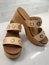 Load image into Gallery viewer, MOOD HEELED SANDAL - NATURAL
