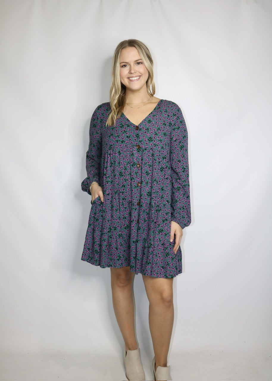 FIGHT YOUR BATTLES DRESS. - GREEN