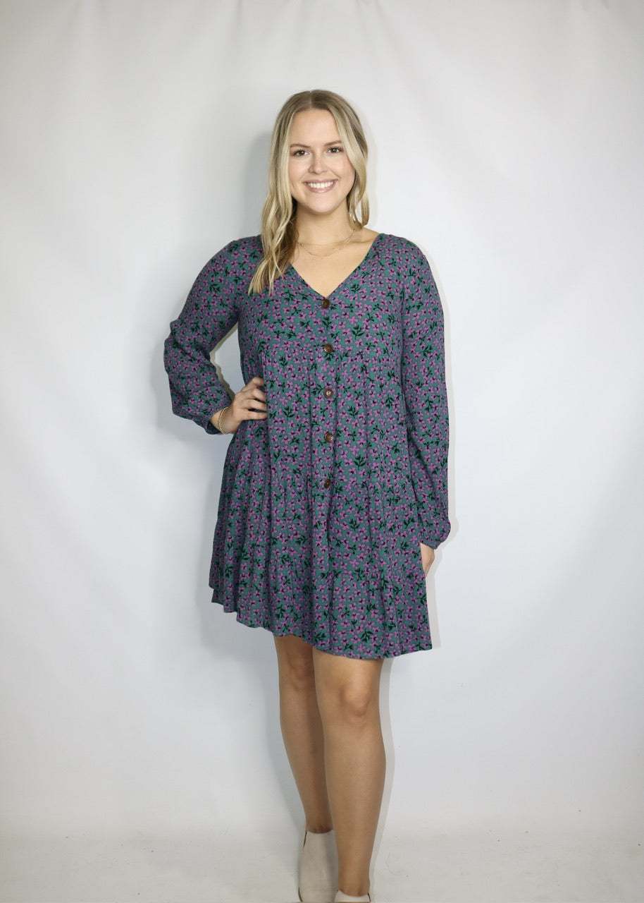 FIGHT YOUR BATTLES DRESS. - GREEN