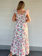 Load image into Gallery viewer, NOT TODAY DRESS - CRM/PINK
