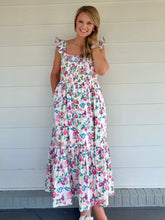 Load image into Gallery viewer, NOT TODAY DRESS - CRM/PINK
