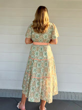 Load image into Gallery viewer, PERFECT FOR YOU DRESS - GREEN/ORG
