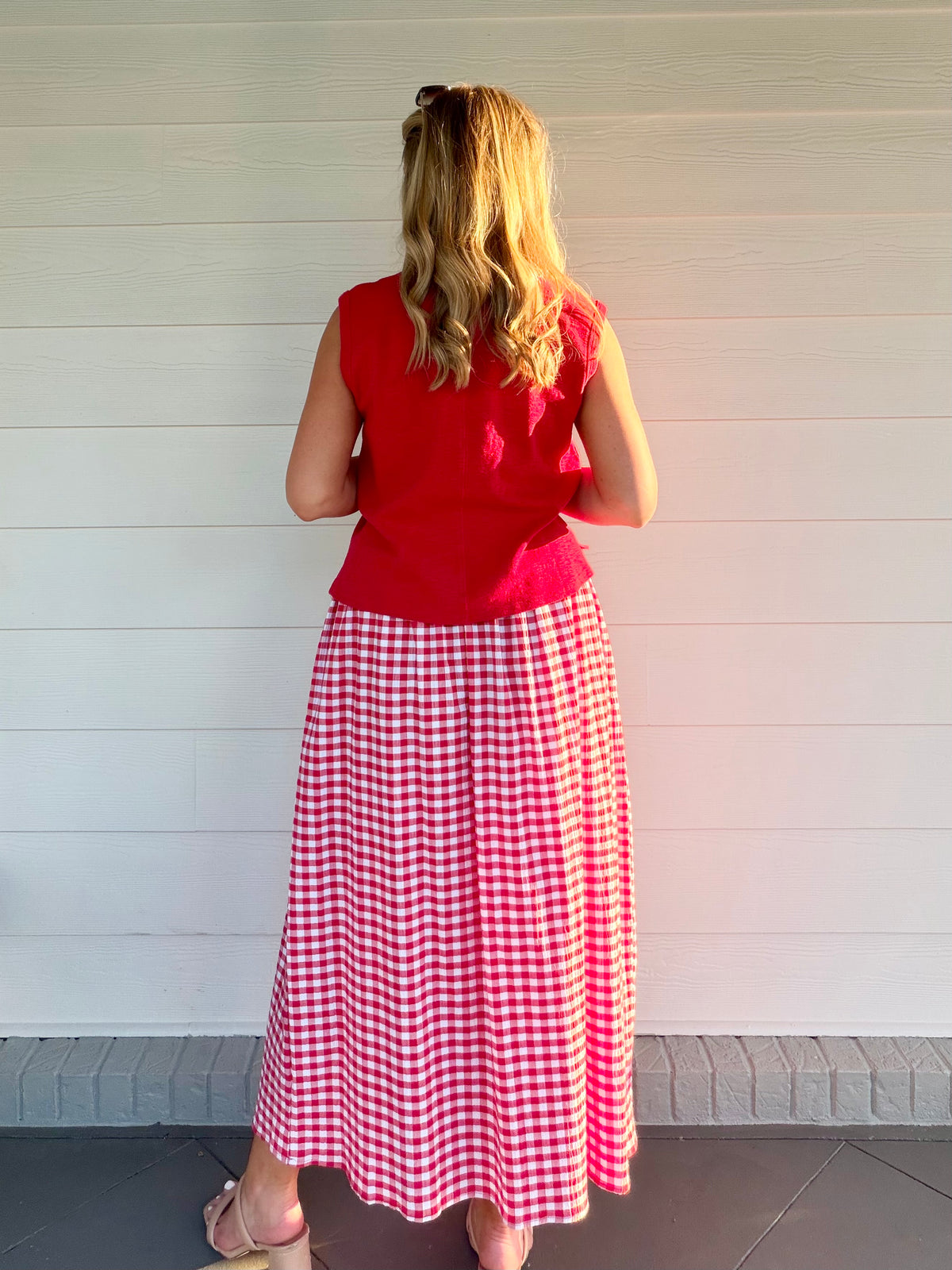 HERE ME OUT TOP - RED
