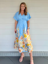 Load image into Gallery viewer, STANDING ALONE DRESS - BLUE
