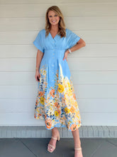 Load image into Gallery viewer, STANDING ALONE DRESS - BLUE
