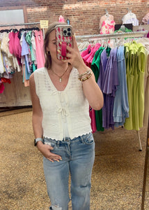 READY OR NOT TOP - IVORY