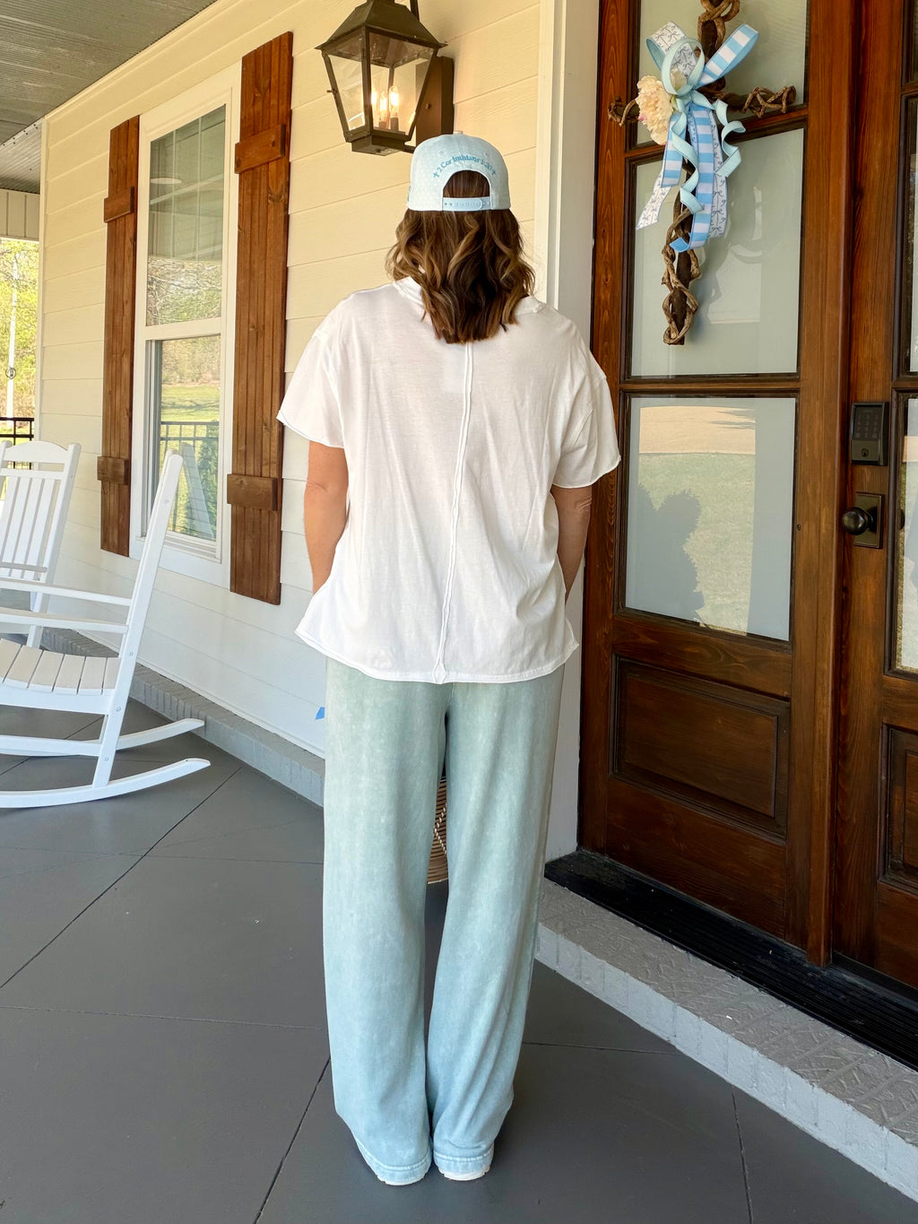 BE ALERT PANTS - SAGE