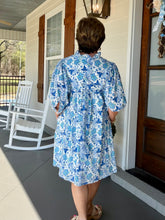 Load image into Gallery viewer, SET THE STAGE DRESS - BLUES
