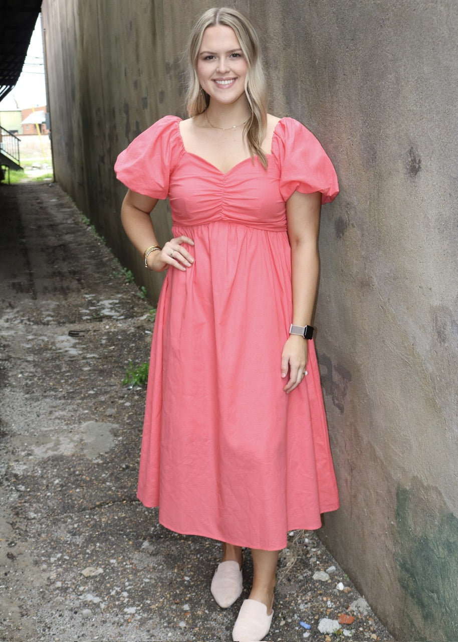 BELIEVE YOU CAN DRESS - CORAL