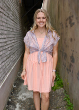 Load image into Gallery viewer, NEVER KNEW DRESS - PEACH
