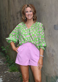 CRAZY DREAMS SHORTS - LILAC