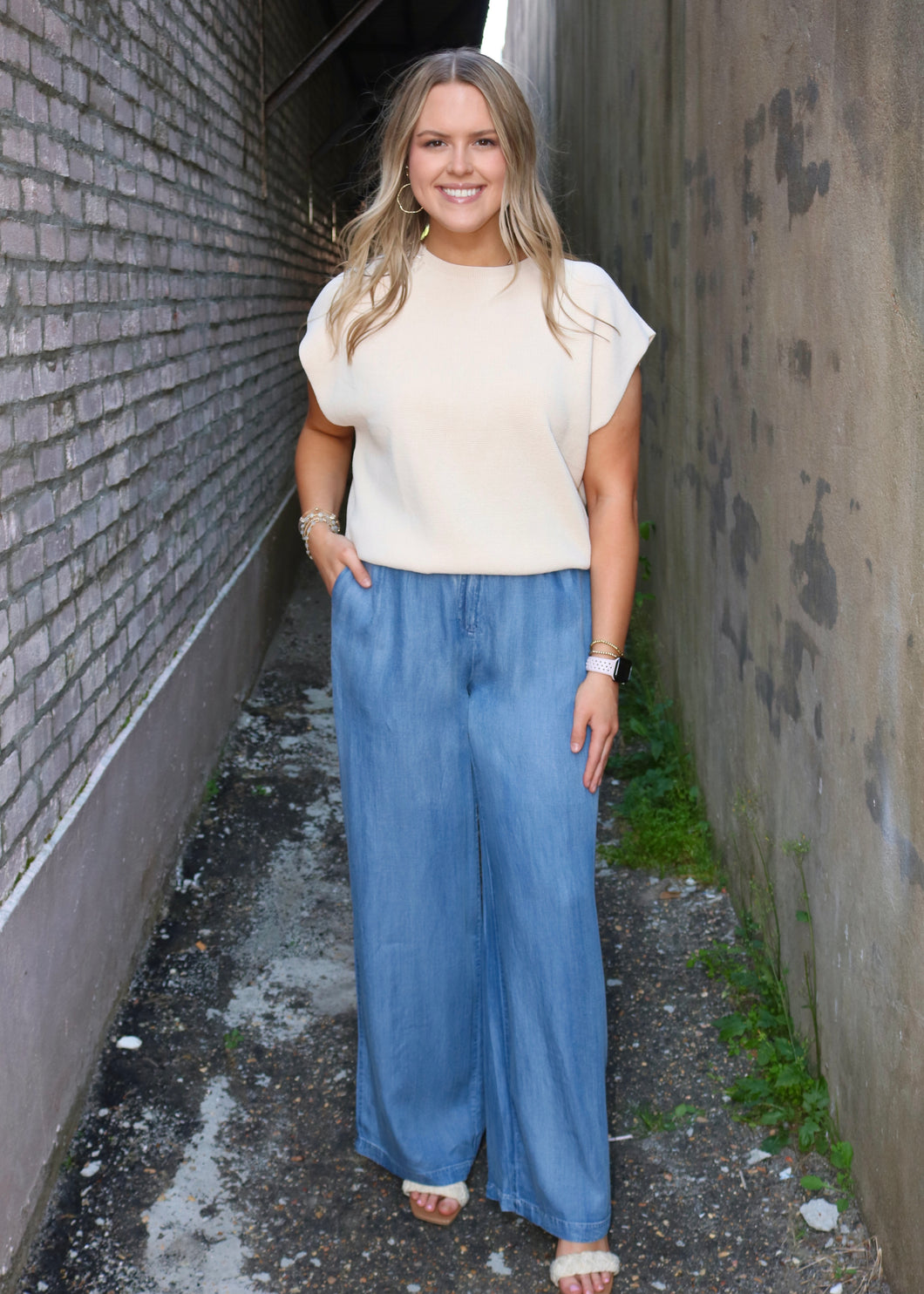 WHY NOT PANTS - CHAMBRAY