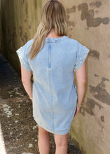 Load image into Gallery viewer, BE THE STAR YOU ARE DRESS - DENIM
