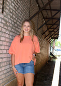 THE BRIGHT SIDE TOP - ORANGE