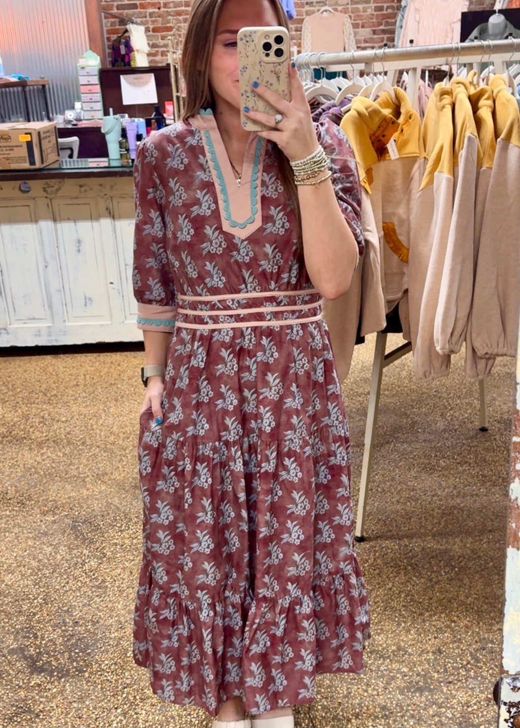 REST FOR THE WEARY DRESS - MAUVE