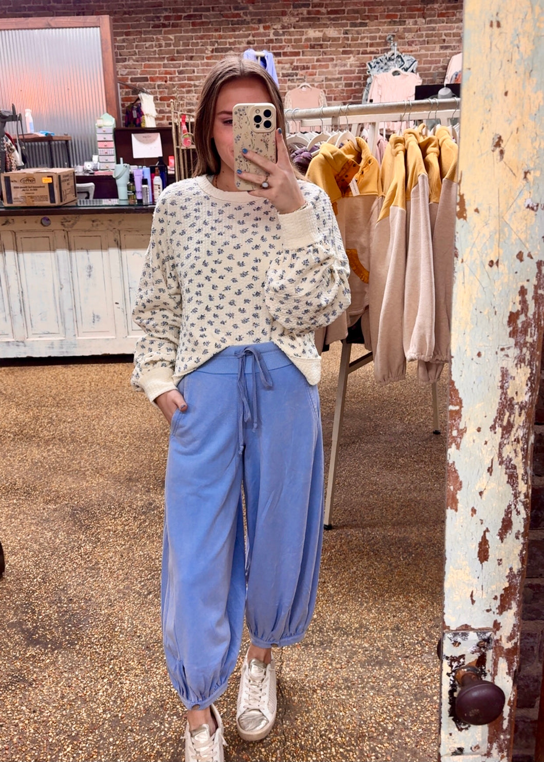 CLOSE TO ME PANTS - BLUE