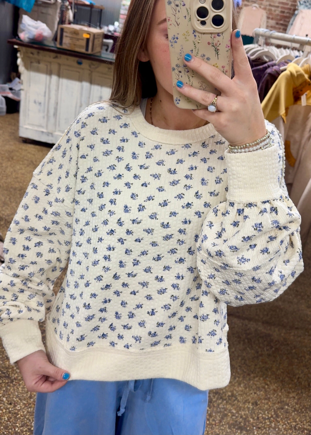 HE IS FOR YOU TOP - CREAM