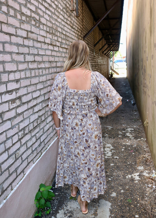 ALL THOSE YEARS DRESS - TAUPE