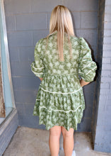 Load image into Gallery viewer, WISH ME LUCK DRESS - OLIVE
