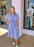 TRY IT OUT DRESS - BLUE.