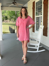 Load image into Gallery viewer, BLAME IT ON ME DRESS - CORAL
