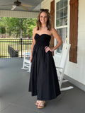 ALWAYS WITH ME DRESS - BLACK
