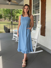 Load image into Gallery viewer, RAISE THE QUESTION DRESS - BLUE
