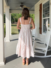 Load image into Gallery viewer, GET THE JOB DONE DRESS - IVORY/PINK
