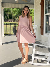 Load image into Gallery viewer, HIT ANOTHER ROUND DRESS - PALE PINK
